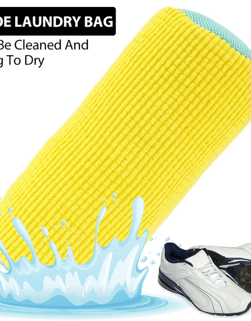 Load image into Gallery viewer, 1/2PCS Washing Shoes Bag Protector Fluffy Fibers Polyester Washing Shoes Machine Friendly Laundry Bag Drying Bags
